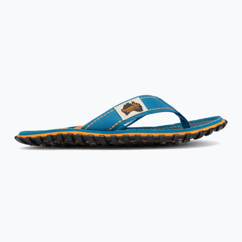 Șlapi Gumbies Islander blue palmetto 2