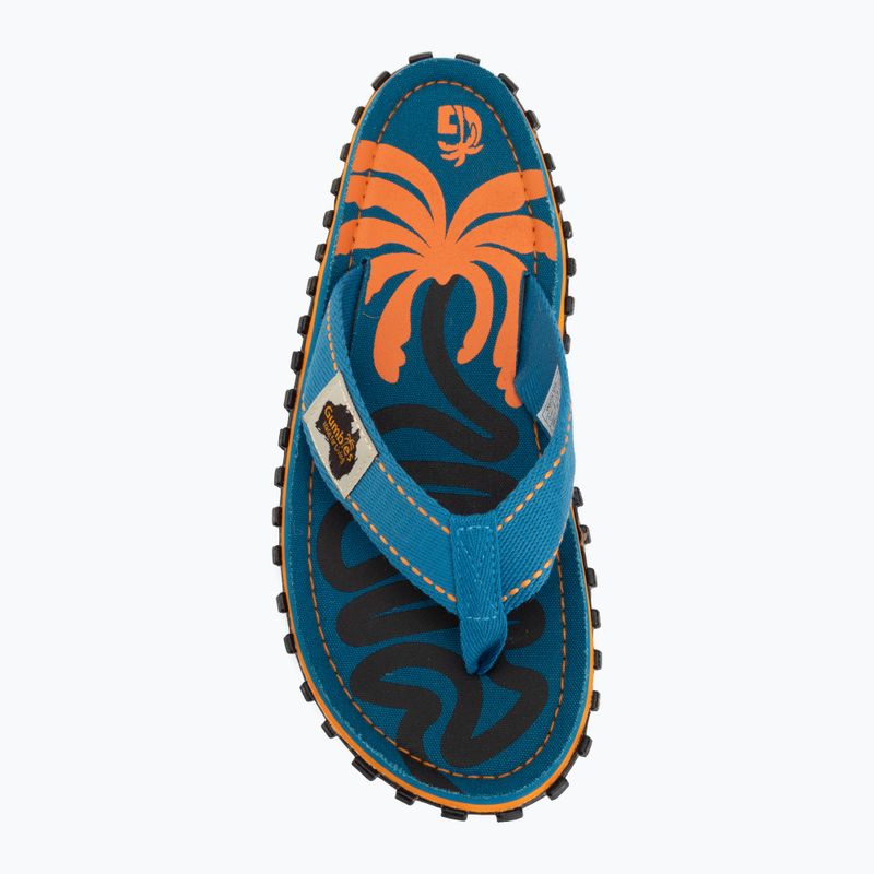 Șlapi Gumbies Islander blue palmetto 5
