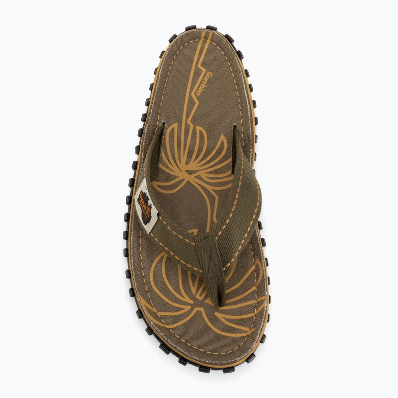 Încălțăminte Gumbies Islander palm leaf khaki 5