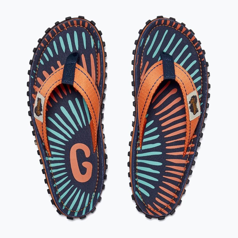 Șlapi Gumbies Islander tangerine burst 4
