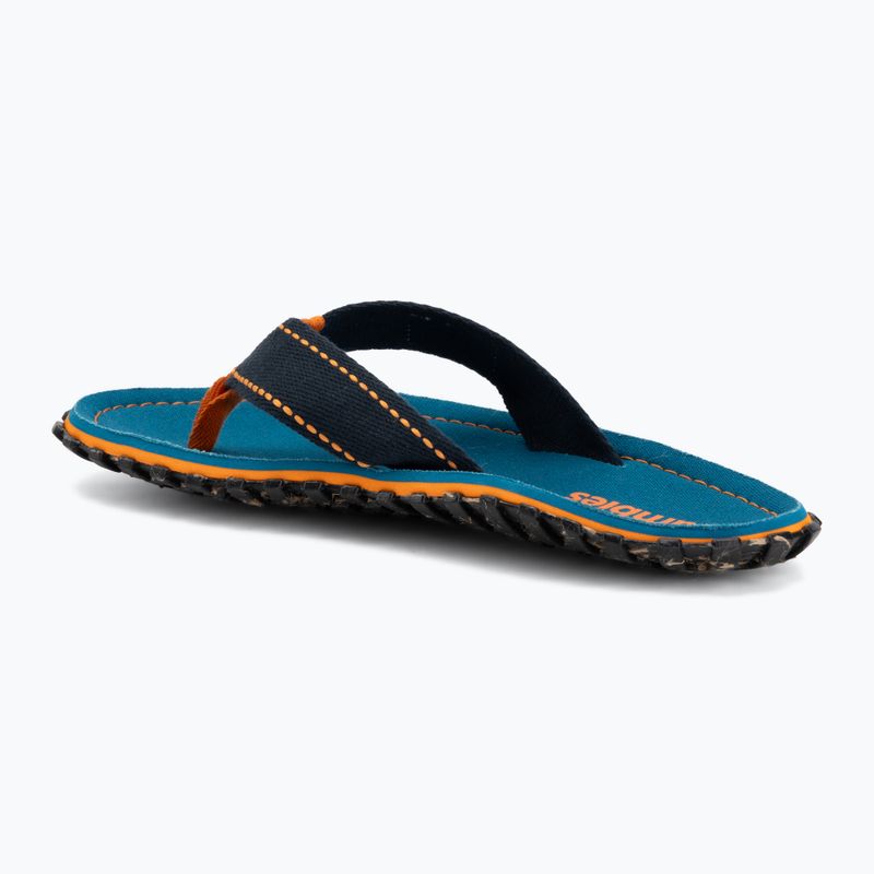 Șlapi Gumbies Islander tricolor blue 3