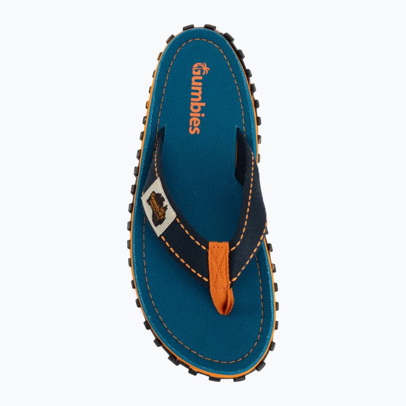Șlapi Gumbies Islander tricolor blue 5