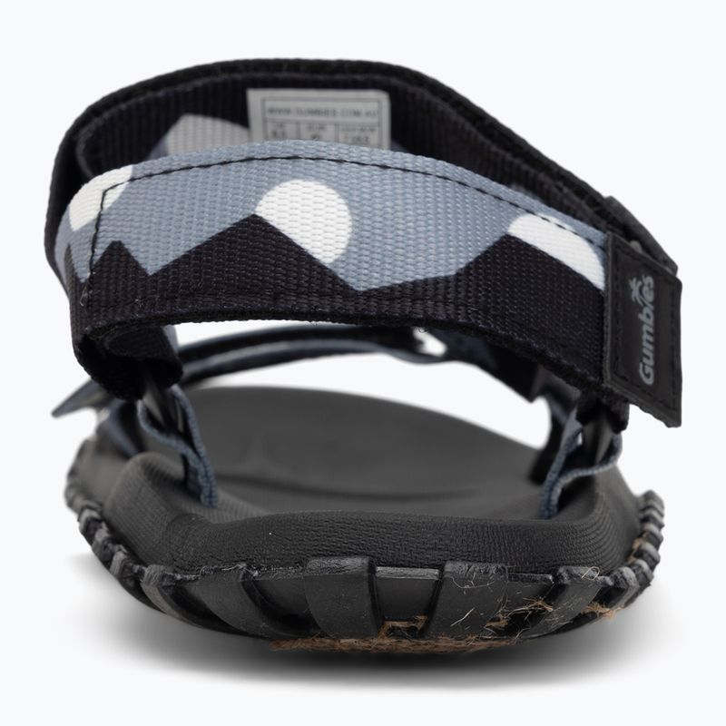 Sandale Gumbies Scrambler black/grey 6
