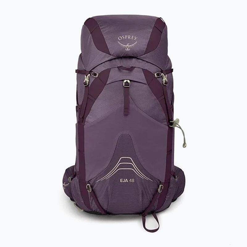 Rucsac de trekking pentru femei Osprey Eja 48 45 l roz. XS-S purple dusk