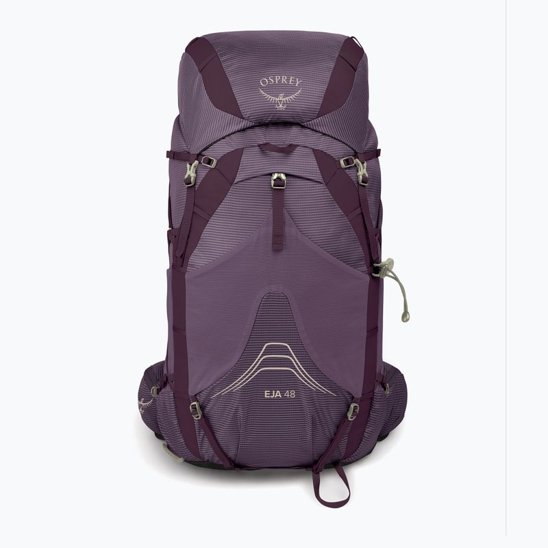 Rucsac de trekking pentru femei Osprey Eja 48 45 l roz. XS-S purple dusk