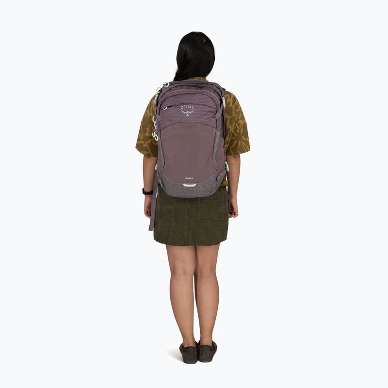 Rucsac de oraș Osprey Nebula 32 l graphite/purple heather 9