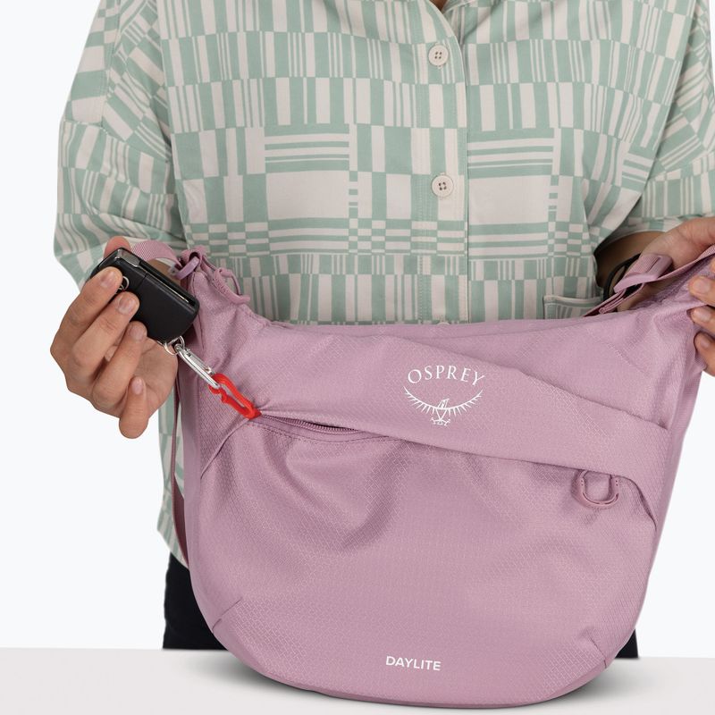 Borsetă Osprey Daylite Crossbody Pouch 6 l iris pink 7