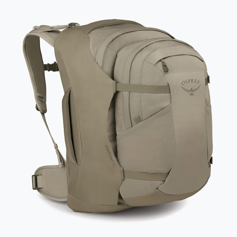 Rucsac de turism Osprey Farpoint 55 l sawdust tan 2