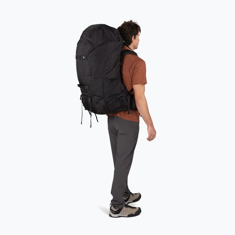 Rucsac de trekking Osprey Farpoint Trek 70 l black 7