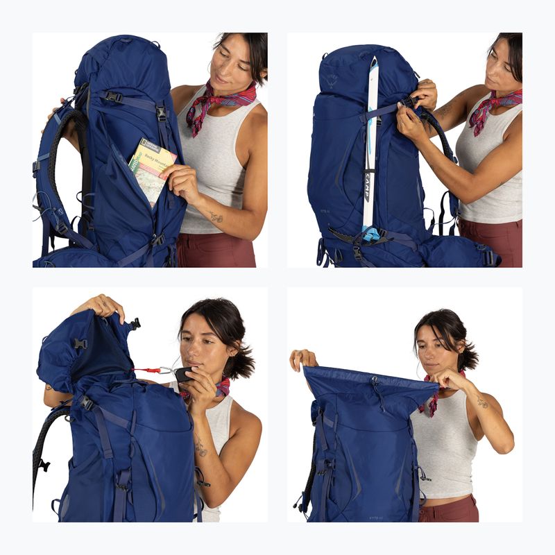 Rucsac turistic Osprey Kyte 48 l serenity blue 13