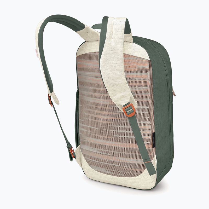 Rucsac de oraș Osprey Arcane Earth Large Day 22 l moon beige/pine leaf 3