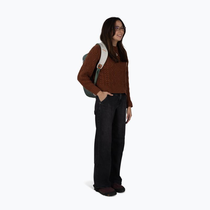 Rucsac de oraș Osprey Arcane Earth Large Day 22 l moon beige/pine leaf 6