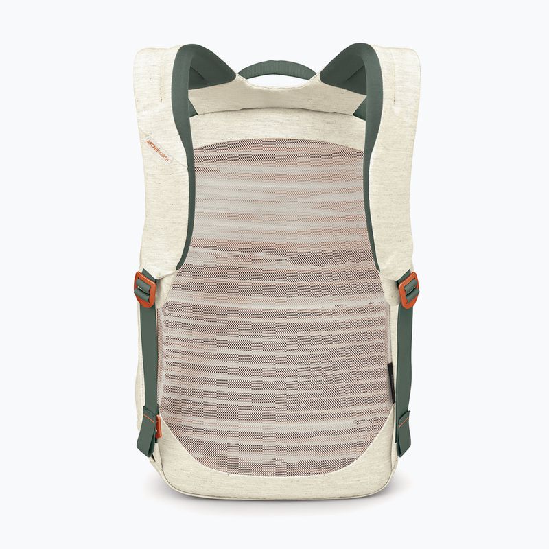 Rucsac de oraș Osprey Arcane Roll Top Pack Earth 24 l moon beige/pine leaf 3