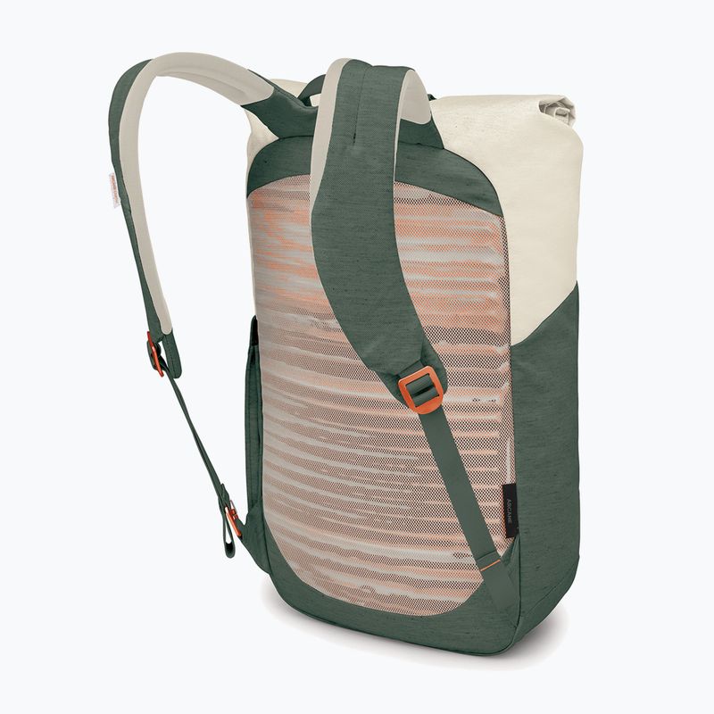 Rucsac de oraș Osprey Arcane Roll Top Pack Earth 24 l moon beige/pine leaf 4