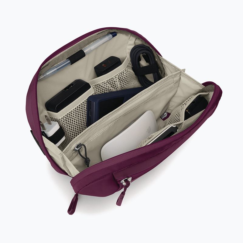 Trusă de cosmetice Osprey Ozone Powerhouse moody burgundy 4
