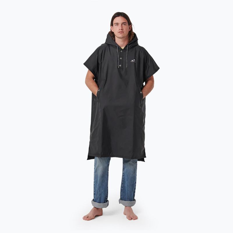 Poncho Slowtide Waterproof black