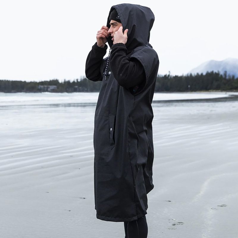 Poncho Slowtide Waterproof black 6