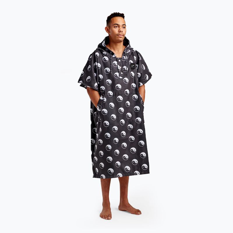 Poncho Slowtide Sun Moon Quick-Dry black 2