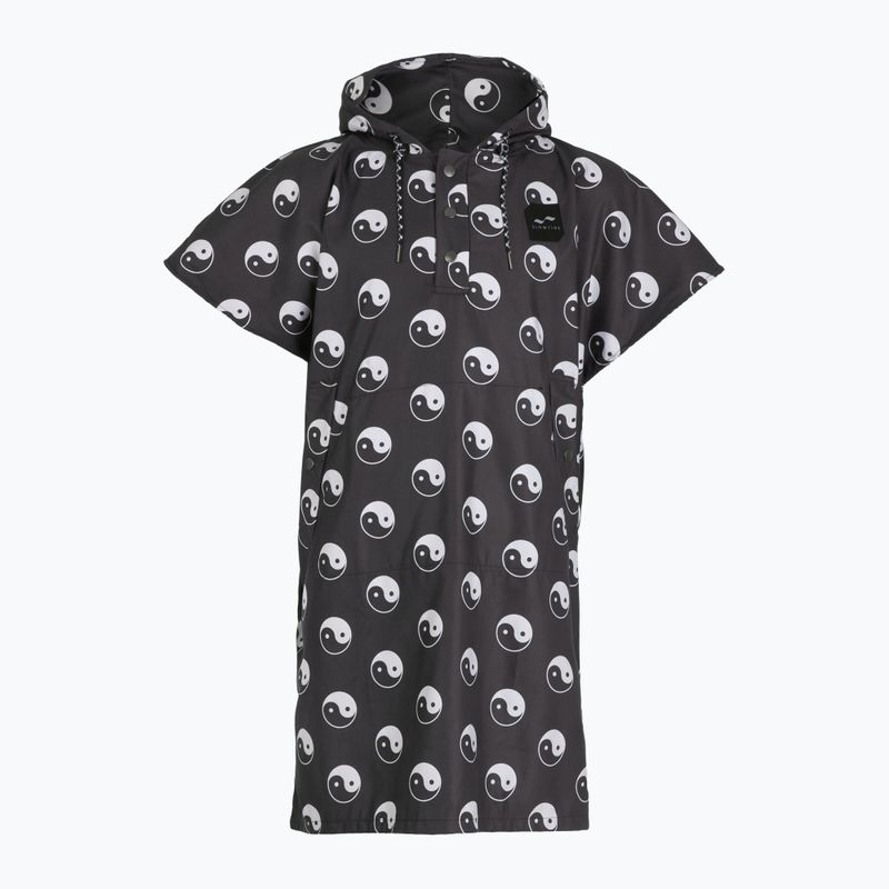 Poncho Slowtide Sun Moon Quick-Dry black