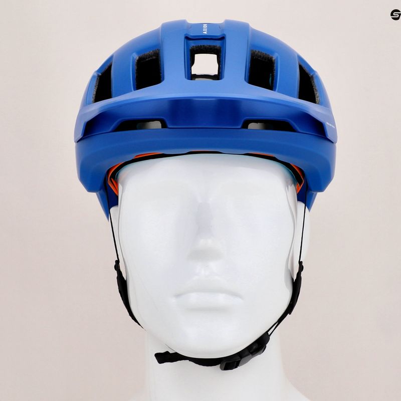 Cască de bicicletă POC Axion SPIN natrium blue matt 13