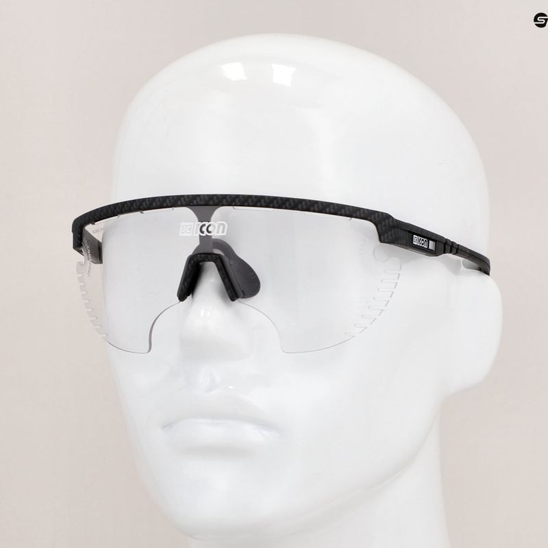 Ochelari de soare fotocromici argintii SCICON Aerowing Lamon carbon mat/scnpp EY30011200 9