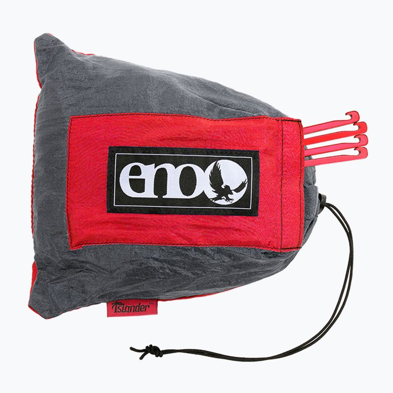Pătură de picnic  ENO Islander red/charcoal 4