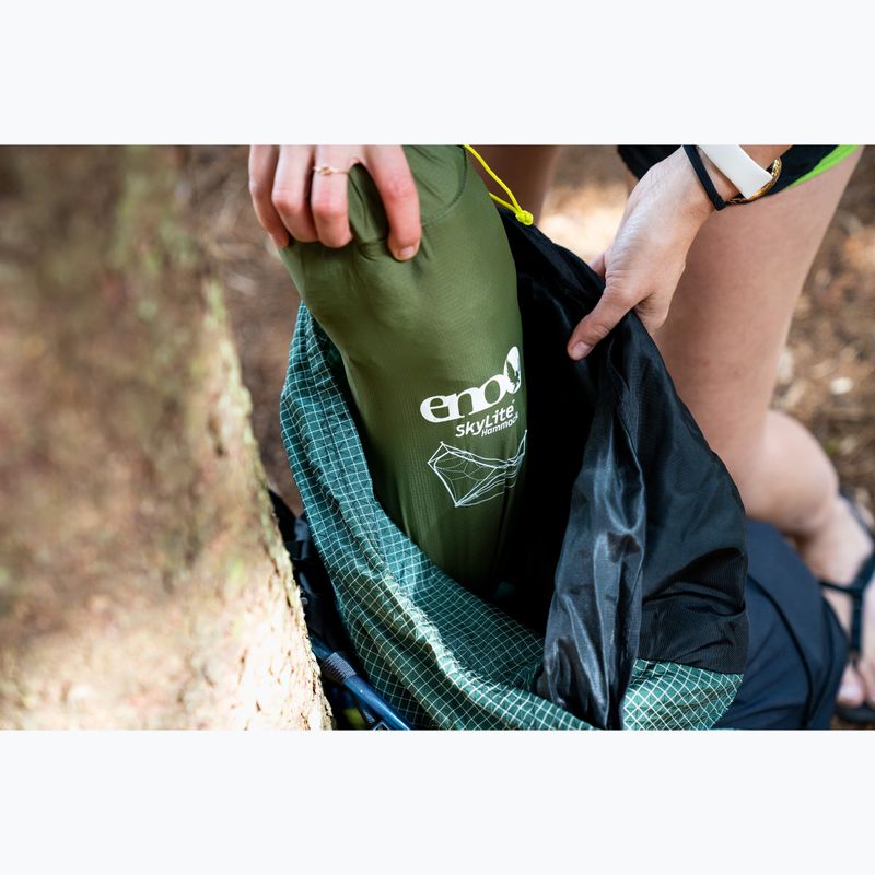 Hamac turistic ENO SkyLite evergreen 15
