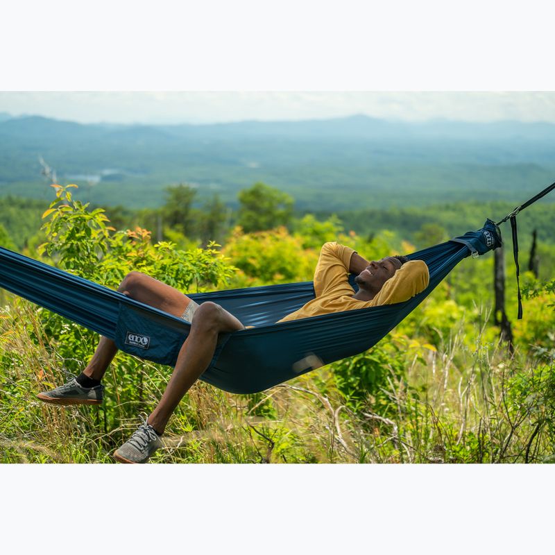 Hamac turistic ENO TechNest Hammock midnight blue 7