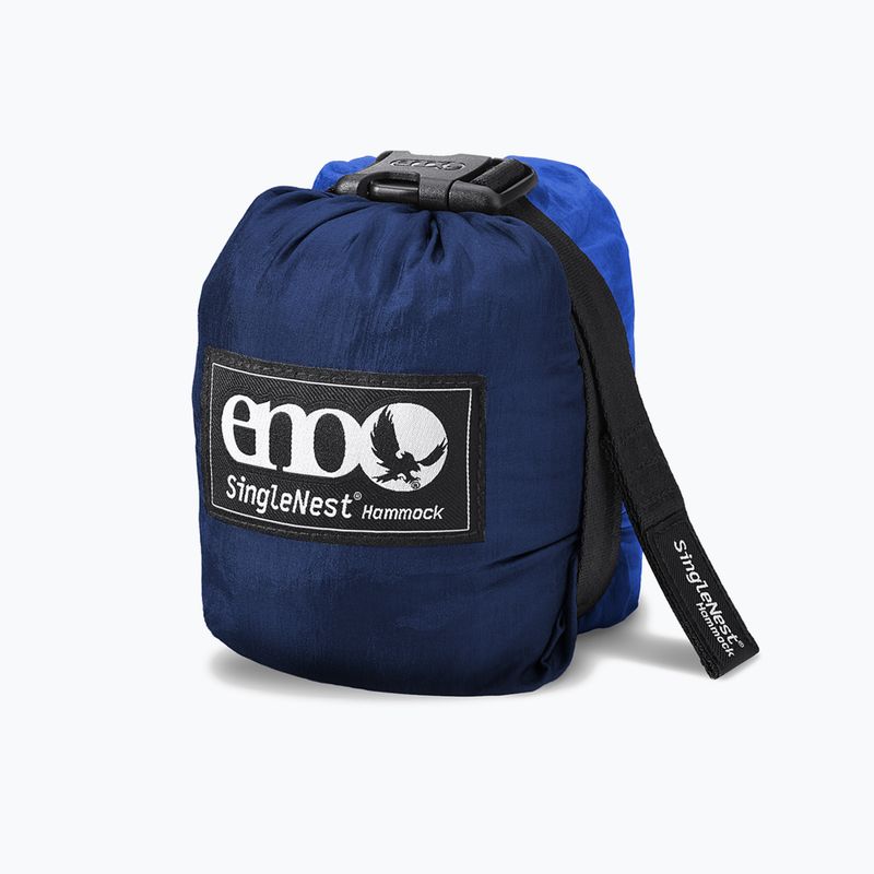 ENO Single Nest hamac de drumeție pentru drumeții albastru marin SN002 2