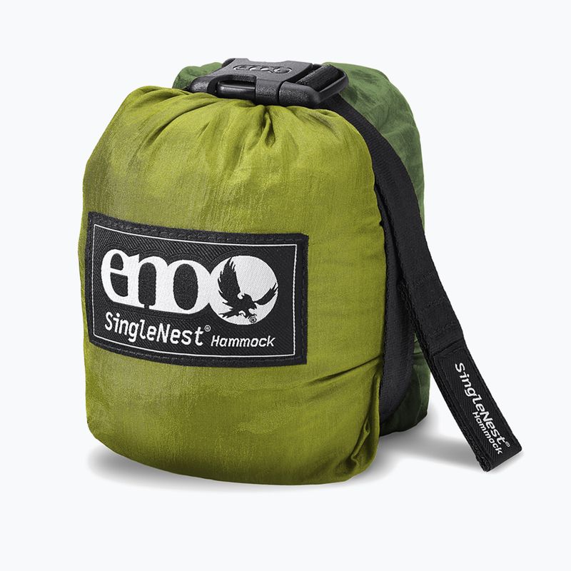 ENO Single Nest hamac pentru drumeții pepene galben/olive 2