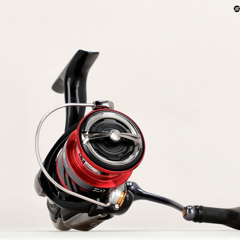 Daiwa Ninja tambur de spinning negru/roșu 10219-100 5