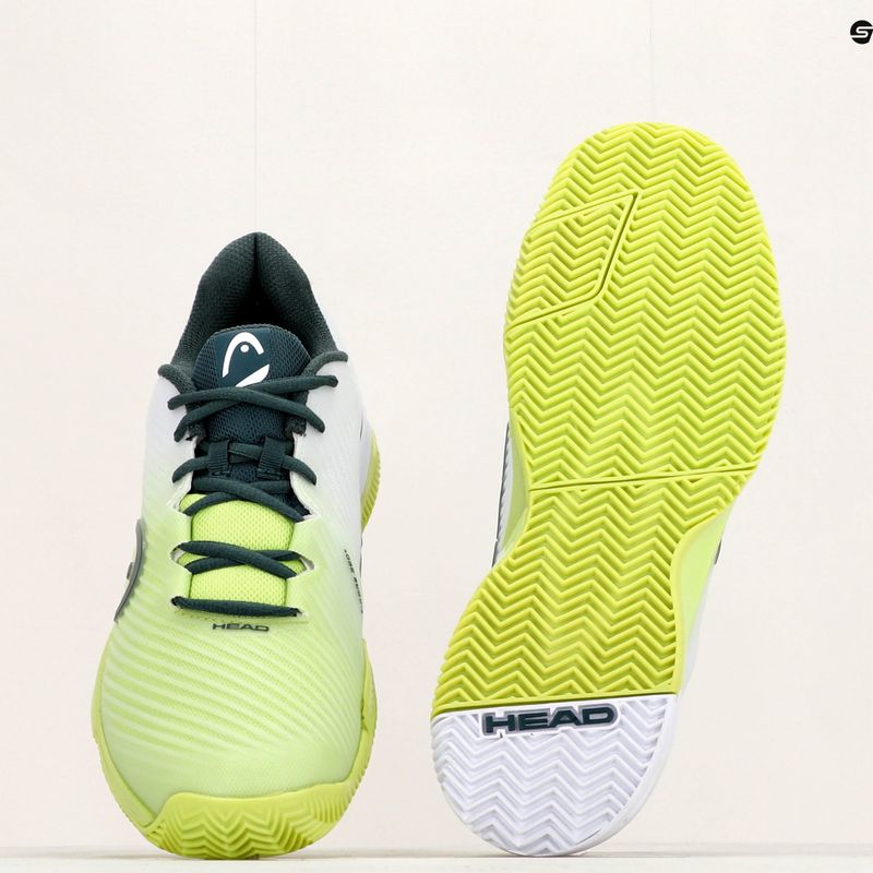 Tenis HEAD Revolt Pro 4.0 Clay pentru bărbați, verde și alb 273273 12