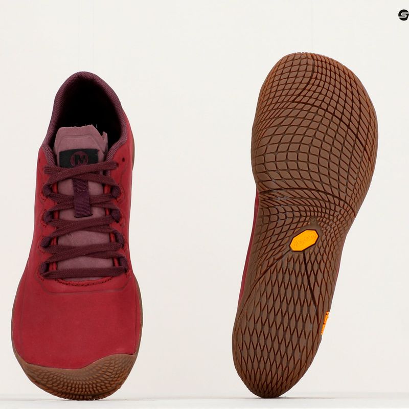 Pantofi de alergare pentru femei Merrell Vapor Glove 3 Luna LTR roșu J94884 12