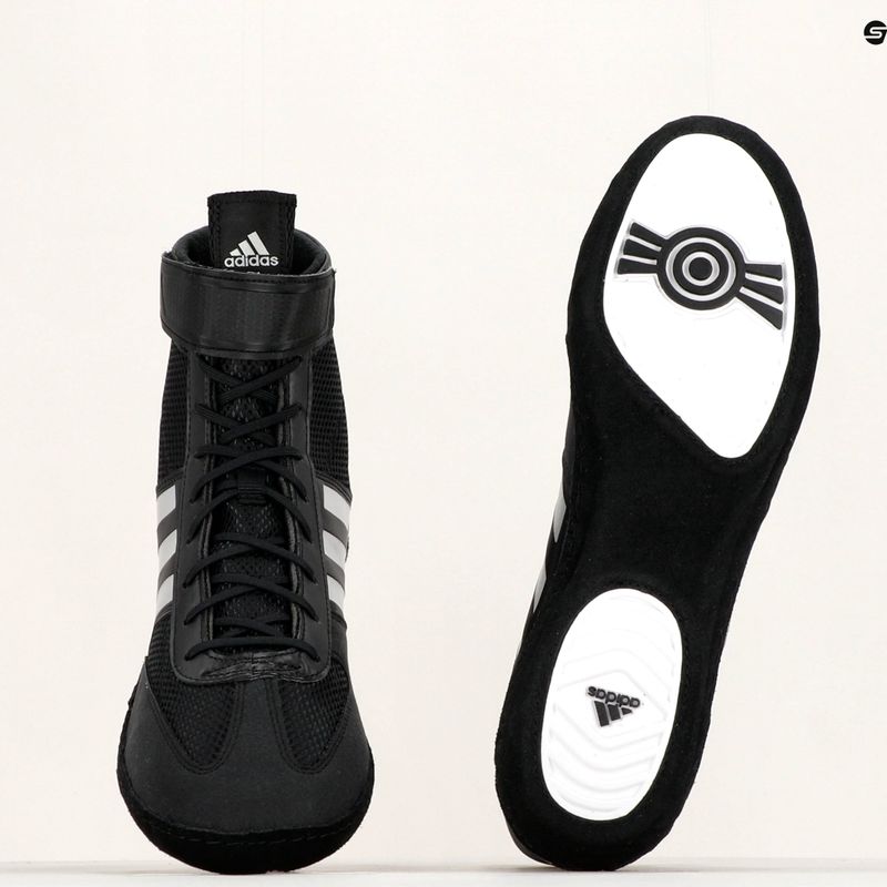 adidas Combat Speed.5 bărbați lupte de lupte pantofi negru BA8007 12