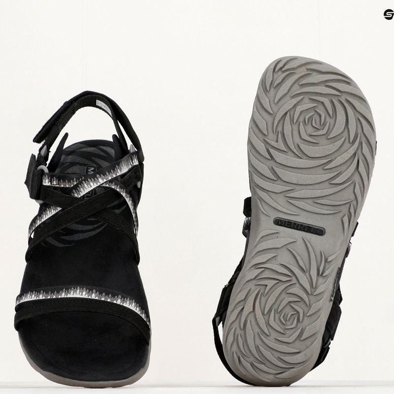 Sandale turistice pentru femei Merrell Terran 3 Cush Lattice negre J002712 18