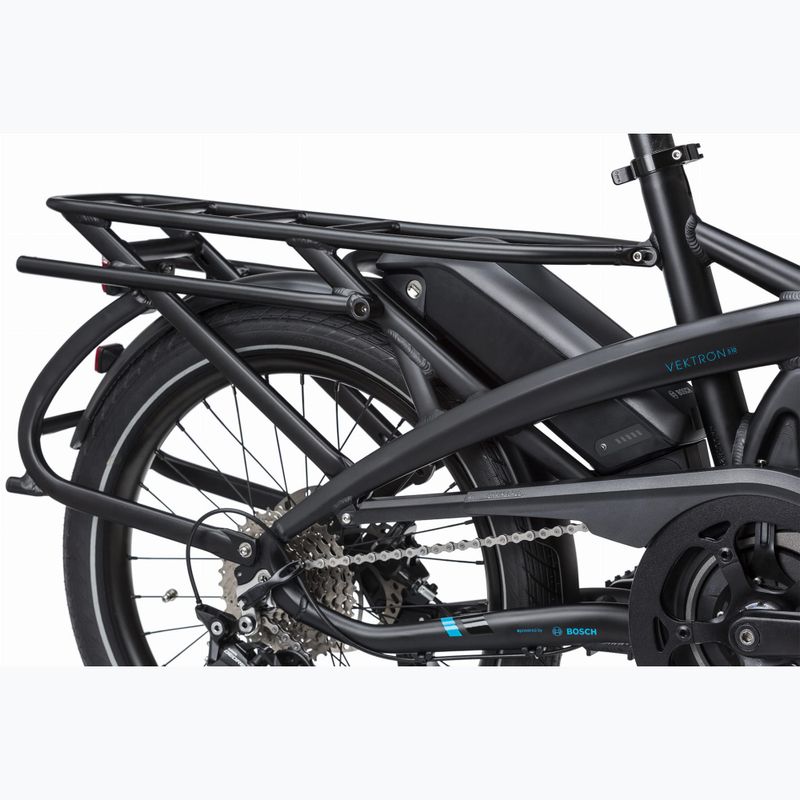 Bicicletă electrică pliabilă Tern Vektron S10 Performance 400 Wh black 8