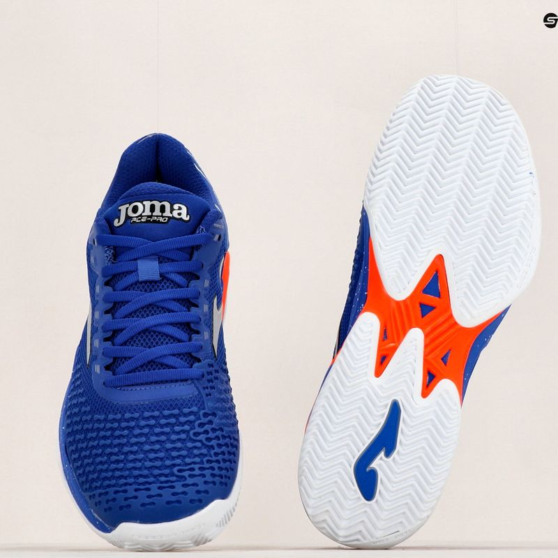 Joma T.Ace 2304 pantofi de tenis pentru bărbați albastru marin și roșu TACES2304P 14