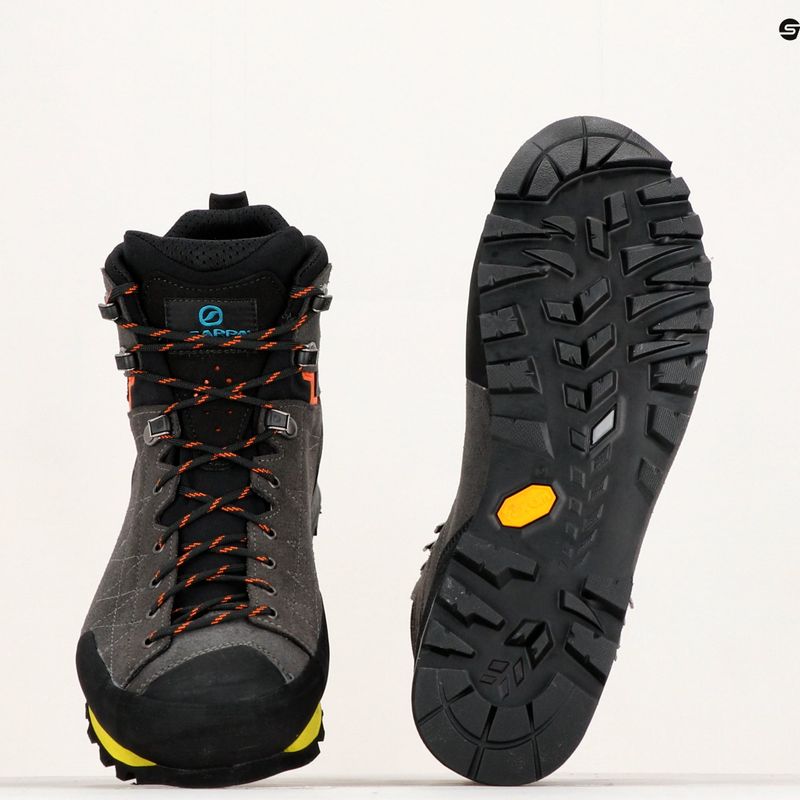 Încălțăminte de trekking pentru bărbați Scarpa Zodiac Plus GTX gri 71110 19