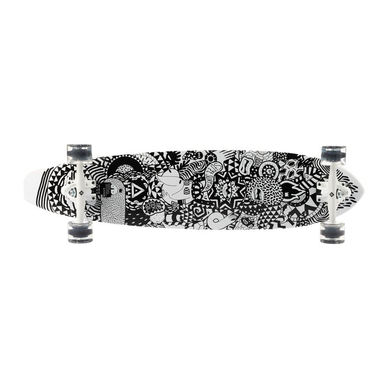 Street Surfing Kicktail 36 Rumble Jungle skateboard negru 0614007/2