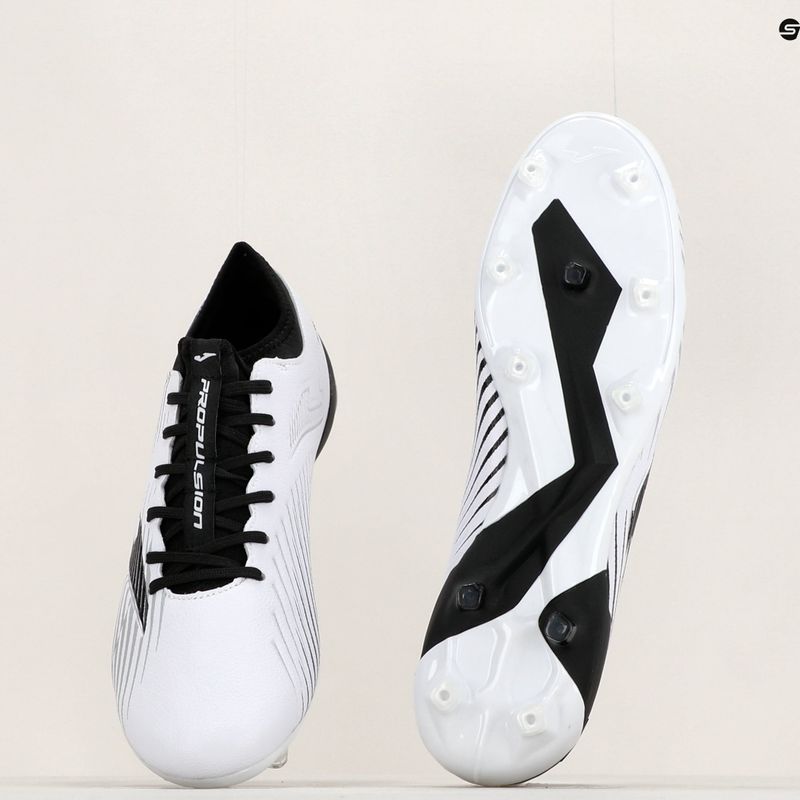 Joma Propulsion Cup FG ghete de fotbal pentru bărbați alb/negru 14