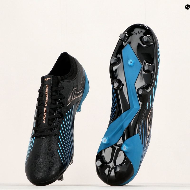 Joma Propulsion Cup FG ghete de fotbal pentru bărbați negru/albastru