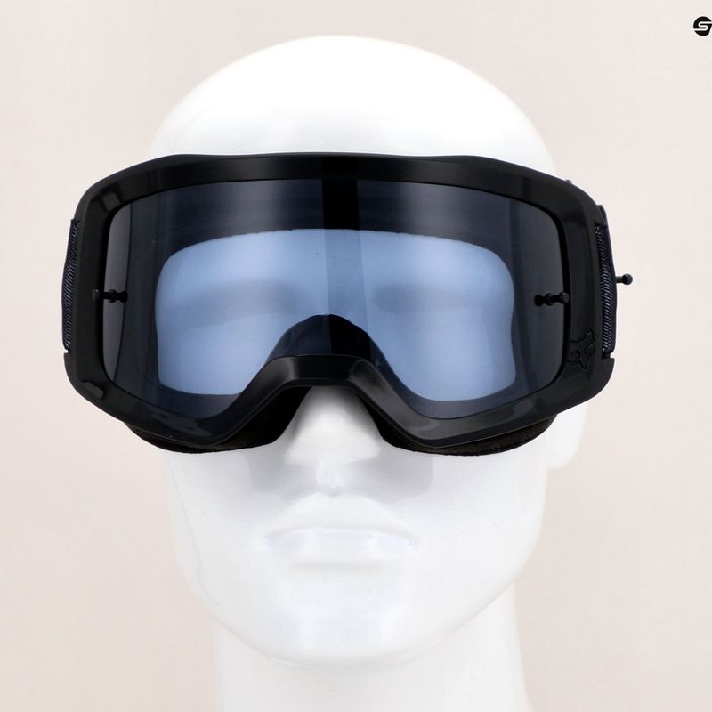 Ochelari de ciclism + sticlă Fox Racing Main Statk negru / roșu / fum 30427_017_OS 12