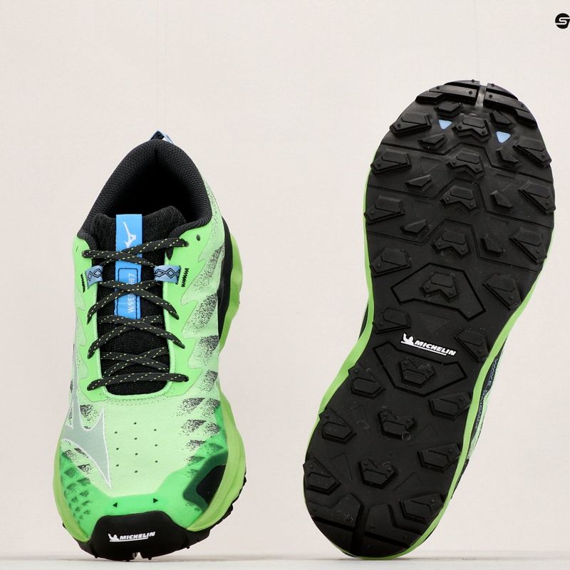 Pantofi de alergare pentru bărbați Mizuno Wave Daichi 7 verde J1GJJ227102 13