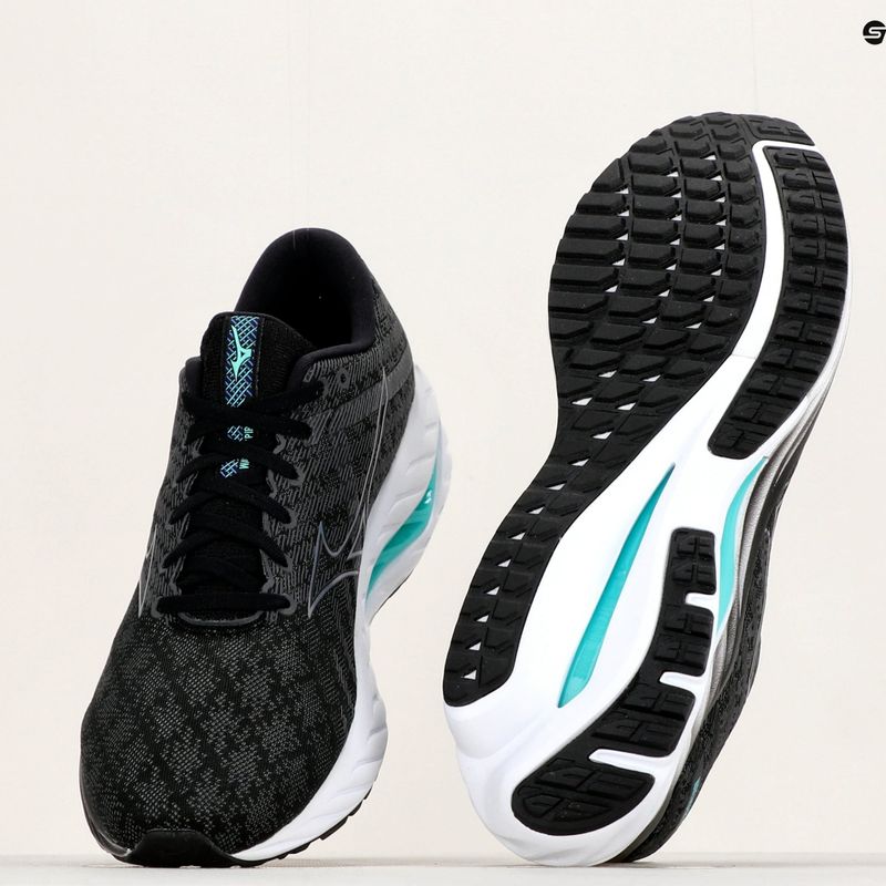 Pantofi de alergare pentru bărbați Mizuno Wave Inspire 19 negru J1GC234402 12