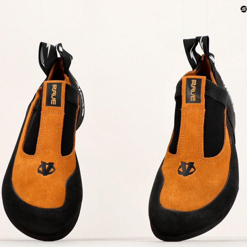 Pantof de alpinism Evolv Rave 4500 pentru bărbați, portocaliu/negru 66-0000004105 6