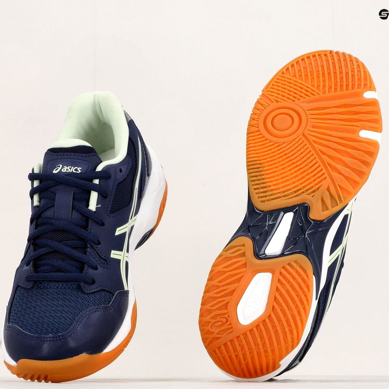 ASICS pantofi de squash pentru femei Gel-Rocket 10 albastru marin 1072A056-407 12