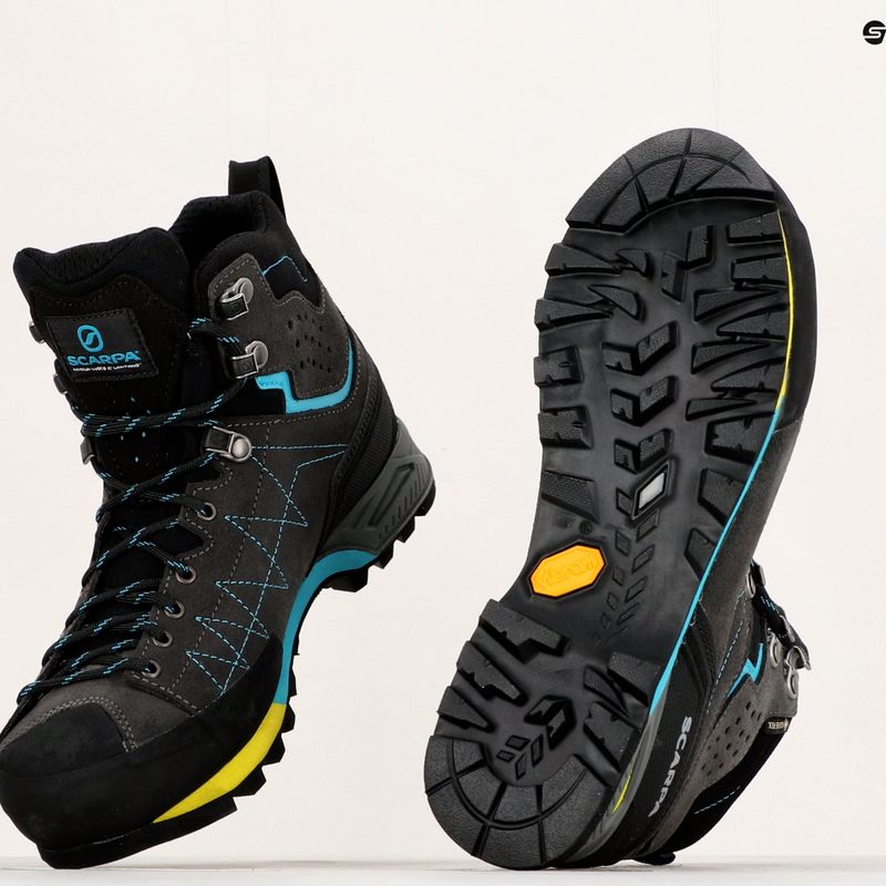 Încălțăminte de trekking pentru femei Scarpa Zodiac Plus GTX gri 71110 18