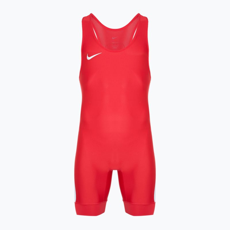 Costum pentru bărbați Nike Grappler Elite Singlet scarlet/white