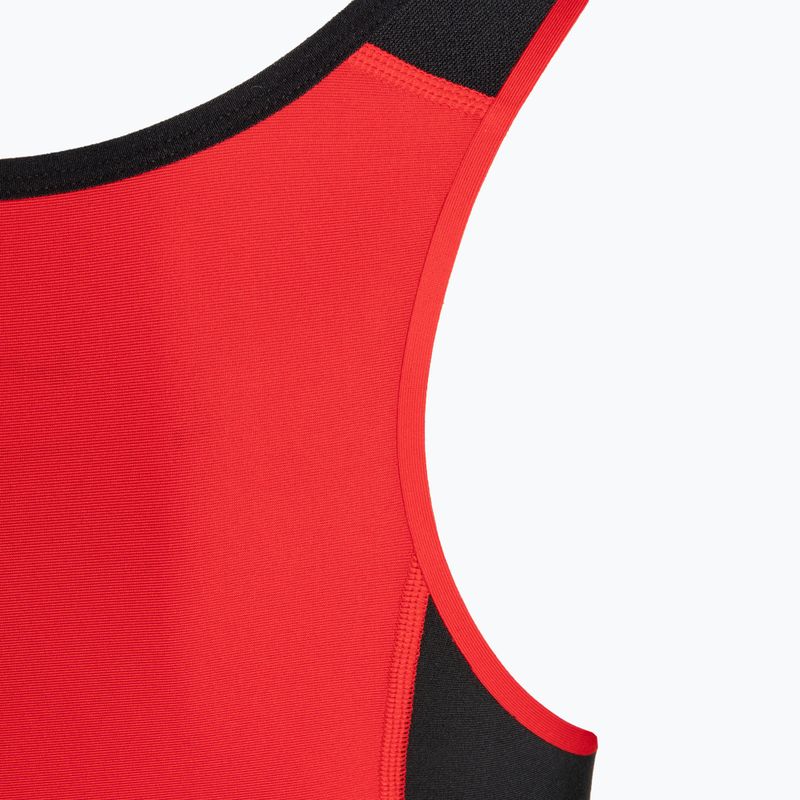 Combinezon pentru femei Nike Weightlifting Singlet scarlet/black 4