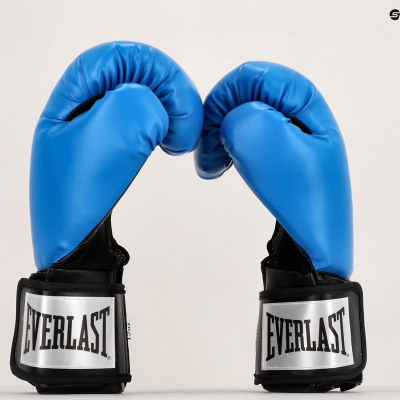 Mănuși de box Everlast Pro Style 2 albastru EV2120 BLU 9